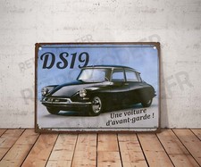 Plaque métal vintage citroen