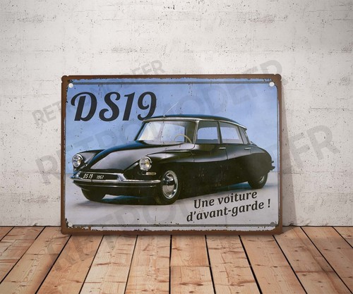 Plaque métal vintage - , citroen