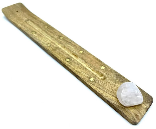 Porte encens bois ski 25cm - ski,