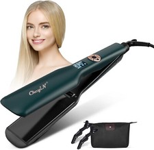 CkeyiN 45mm Lisseur Cheveux Plaque Large, Professionnel Fer à Lisser 12 Nivea...