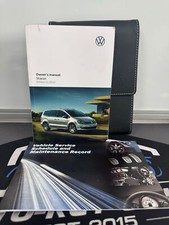 VOLKSWAGEN SHARAN OWNERS HANDBOOK / MANUAL + WALLET 2015~2022 (2020)