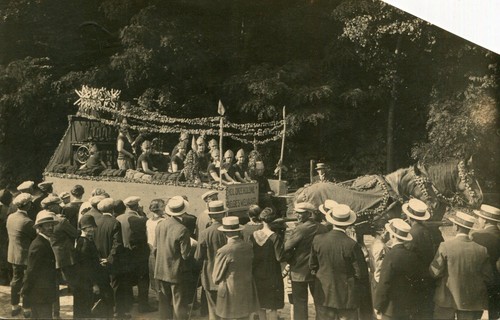 Belgique carte photo défilé - belgique,