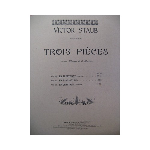Staub victor trottinant - staub, en