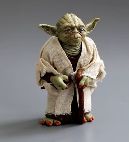 Star wars master yoda figurine - star,