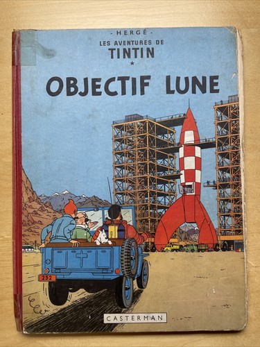 Tintin objectif lune - tintin,