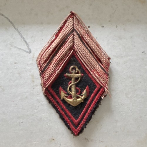 Marine insigne tissu - marine, losange