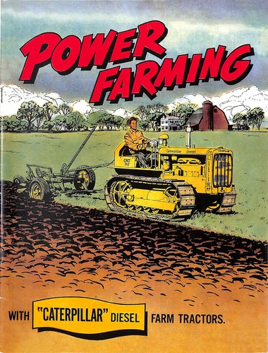 Power farming avec caterpillar - power,