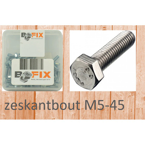 Bofix bout m5x45 pro 50 - bout, m5x45.