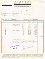 1960 J CUENOD A PARIS - M. GAREL A LA BOURBOULE