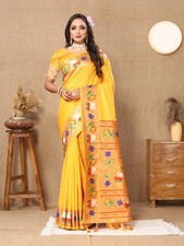Sari Indien Designer Pour