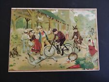 Chromo 18x25.5 on paper - bike racing #2