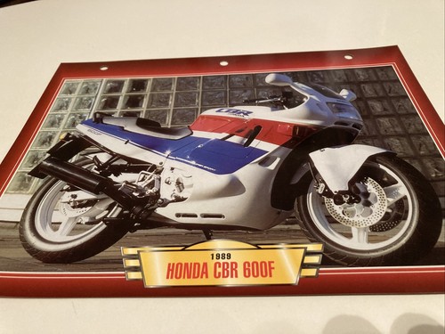 Honda cbr600f 1989 - cbr600f, f