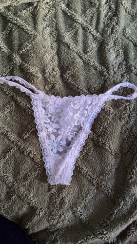 String femme dentelle - , blanc