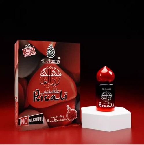 Nuaim musk rizali 6ml attar - musk,