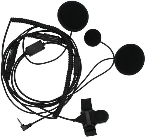 Full face earpiece headset mic - face,