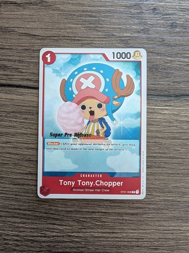 Tony chopper - tony, st01-006