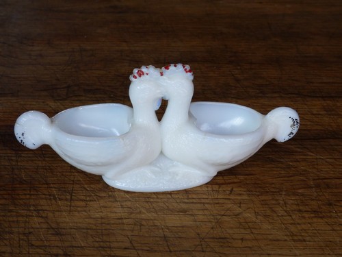 Ancien saleron opaline - en,