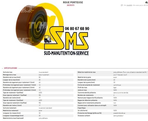 Roue stabilisatrice still - stabilisatrice,
