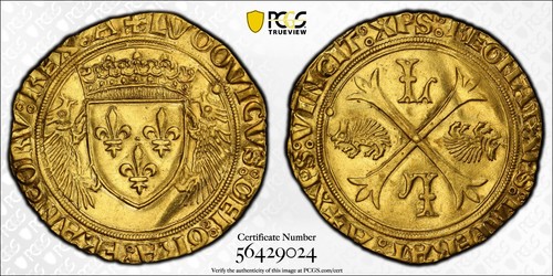 Louis xii ecu aux - ecu, d'or