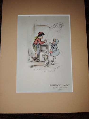Gravure dessin germaine - gravure,