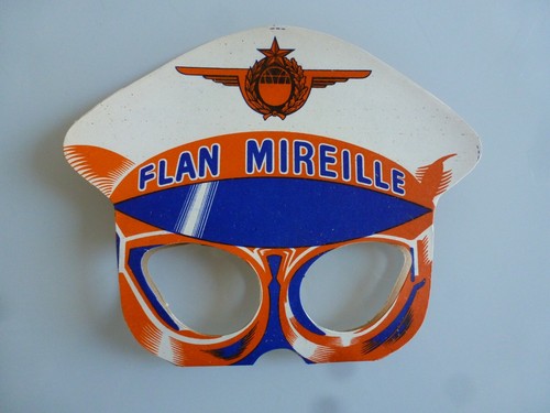 Ancien masque publicitaire - ancien,