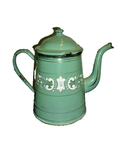 Cafetière émaillée - cafetière, émaillée.