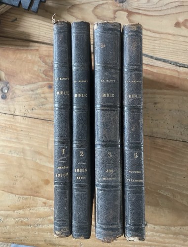 Ancienne sainte bible - sainte,