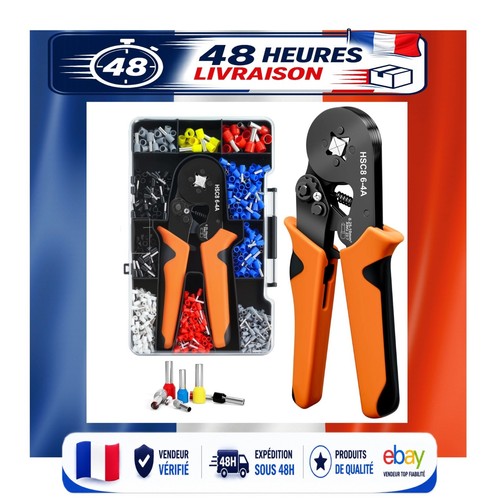 Pince sertir 10mm - à, 0.25-10mm²