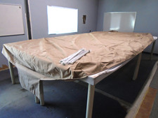 SUN TRACKER BASS BUGGY 18 2004 HEMP PONTOON COVER W/O SNAPS 30337-08N BOAT