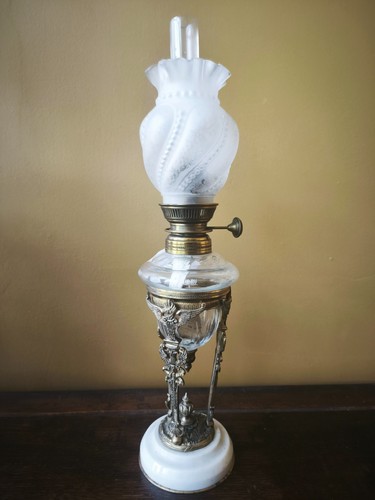 Lampe pétrole athénienne - à,
