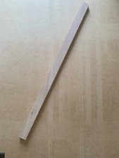 Front rail/divider/partition for IKEA Malm Chest of Drawers - White stained oak