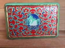 Antique iron box decorated sign by Andreïs Marseille