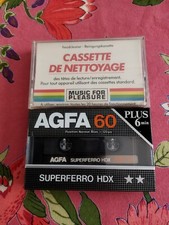 Lot Cassette Audio Vierge Agfa