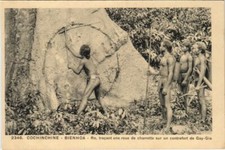 CPA AK VIETNAM Bienhoa - Ro - Tracant une Roue de Charette - Types (1068340)