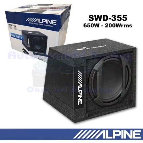 Alpine swd 355 - caisson, de