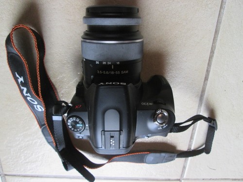Appareil sony a230 - appareil, avec