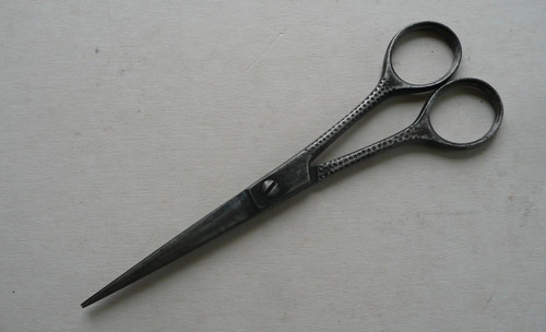 Ancien ciseaux coiffeur - ancien,