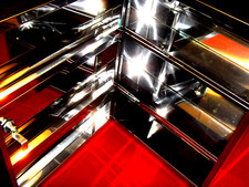 Expo Display Shelves 100% Metal Stainless Steel Mirror Storage Box Collection