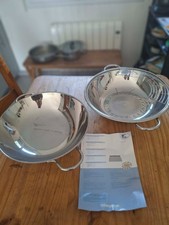 Double wok en inox 18-10 -