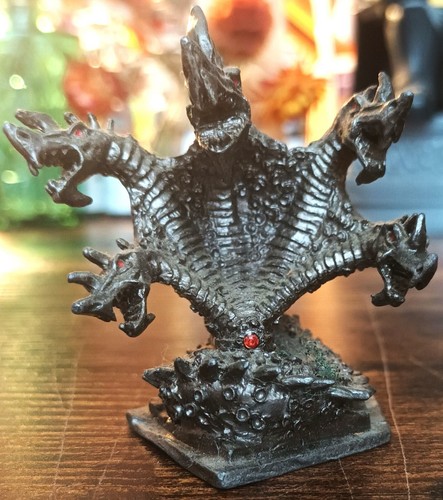 Figurine dragon metal - figurine,
