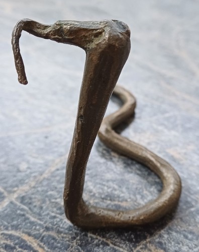 Ancien petit serpent bronze - ancien,
