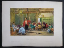 12 gravures chine c1845 T