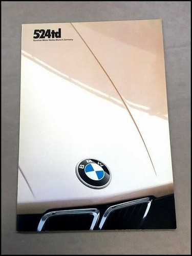 1986 bmw 524td turbo - turbo, diesel