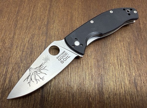 Spyderco tenacious knife with - knife,