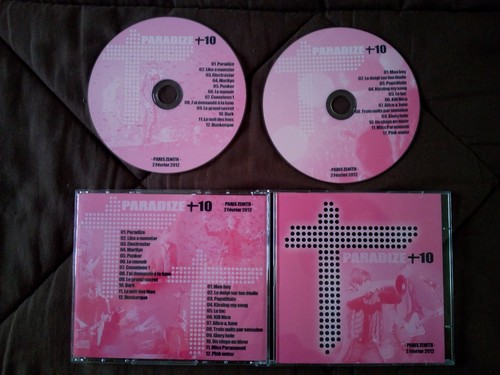 Vends double live - cd, indochine