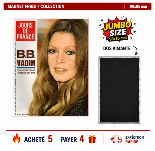 Magnet frigo brigitte bardot - magnet,