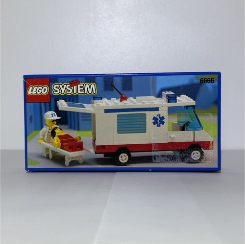 Lego 6666 ambulance 1994 - lego,