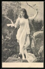 Photo-Postcard Femme Nue Avec