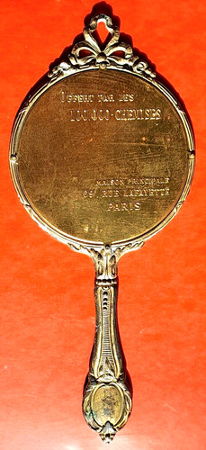 Rare miroir face main - miroir,