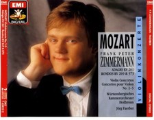 Mozart : Concertos pour violon 1 - 5 / Frank Peter Zimmermann - CD